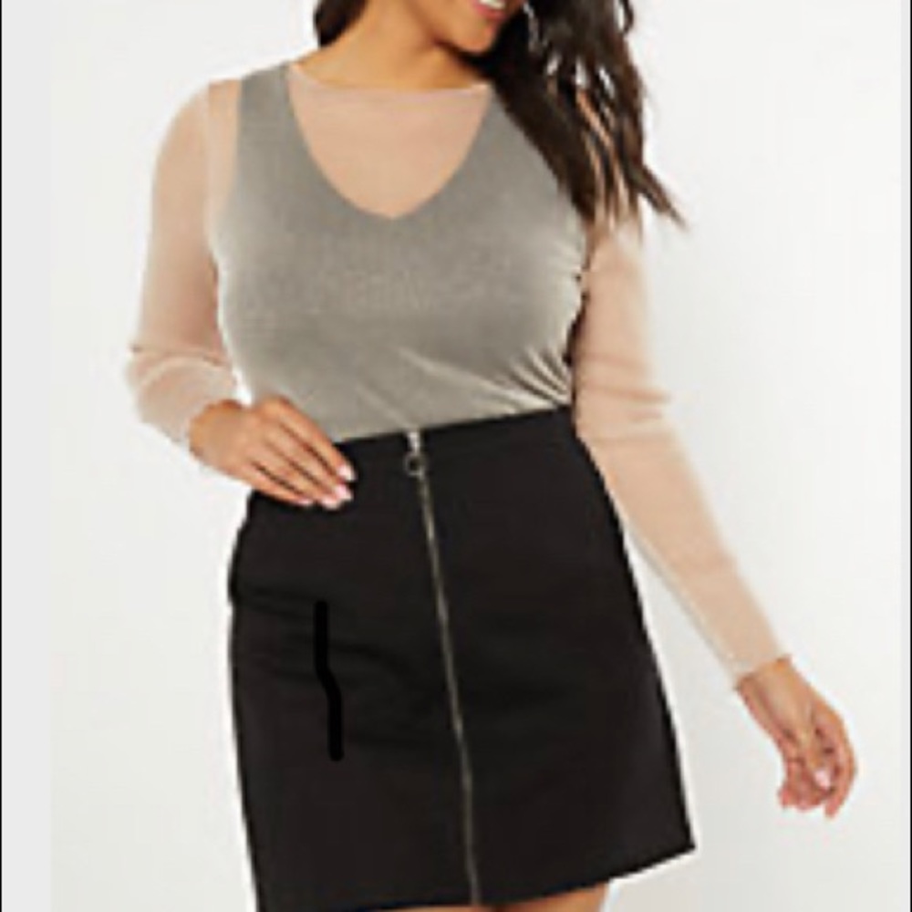 Rue 21🌟must have🌟 see thru top